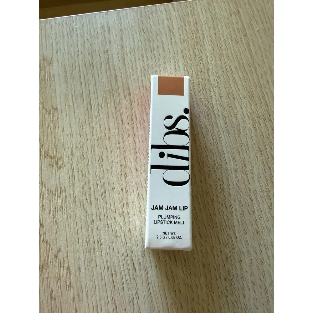 $26 New DIBS Beauty Jam Jam Lip Plumping Lipstick Melt Fig Fantasy